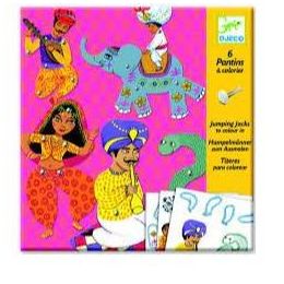 Djeco Indian Jumping Jacks Puppet (d)