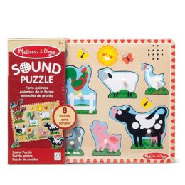 Melissa & Doug Sound Puzzle Farm - 8pc