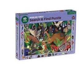 Mudpuppy 64pc Search & Find Woodland For