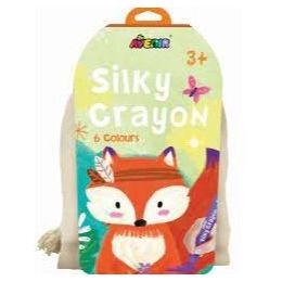 Avenir Silky Crayons 6pc Canvas Bag Fox