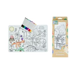 Reusable Silicone Drawing Mat Dinosaurs