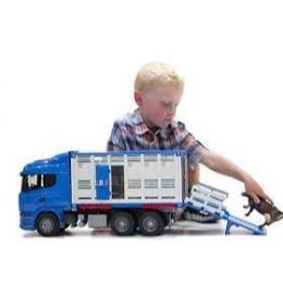 Bruder 1:16 Scania Cattle Transport Truck