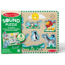 Melissa & Doug Sound Puzzle Zoo Animals