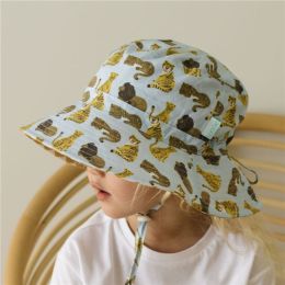 Acorn Jungle Kings Wide Brim Bucket Hat Large 54cm