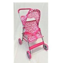 Doll Stroller with Hood Cherry