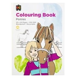 EC Colouring Book Ponies