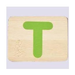 Name Train Bamboo Letter T