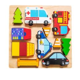 Kiddie Connect Vehicle Puzzle With Magnets