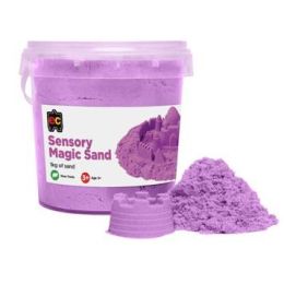 Sensory Magic Sand 1kg Tub Purple
