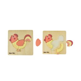 Chunky Puzzle Farm Rooster