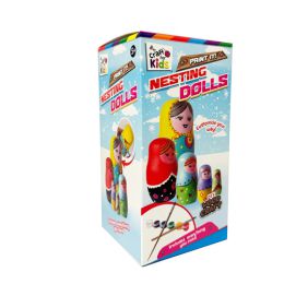 Paint Your Own Wooden Nesting Dolls