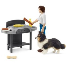 Schleich Barbecue With Tom