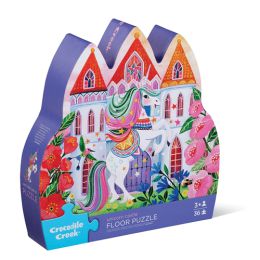 Crocodile Creek 36pc Floor Puzzle Unicorn Castle