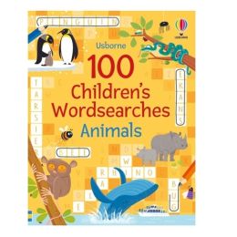 Usborne 100 Children's Wordsearches Animals