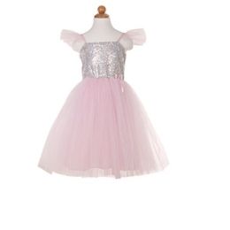 Great Pretenders Pink Sequin Princess Dress Size 3-4yr