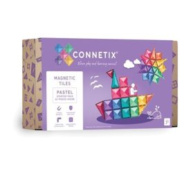 Connetix Magnetic Tiles Pastel Starter Pack 64pc