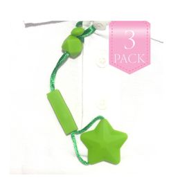 Shirt Saver – Button Hole – Star – 3 pack Green