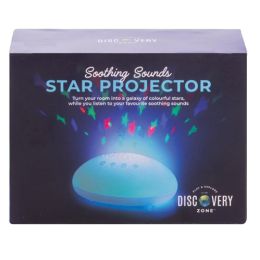 Discovery Zone Soothing Sounds Star Projector White