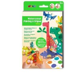 Avenir Watercolour Painting & Origami Dinos