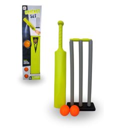 Plastic Cricket Set with Stumps and Balls (d)