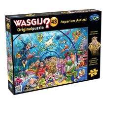 Wasgij? 1000pc Original #43 Aquarium Antics