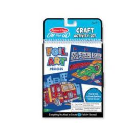 Melissa & Doug Foil Art Vehicles (d)