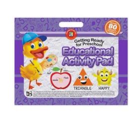 Educational Activity Pad Getting Ready For Preschool