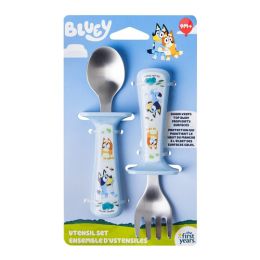Bluey Toddler Utensils 2pk