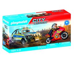 Playmobil Police Chase with Pick-Up Truck
