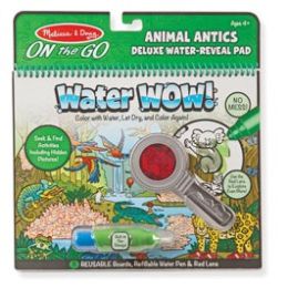 Melissa & Doug On The Go Water WOW! Animal Antics Deluxe