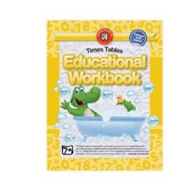Educational Workbook Times Tables
