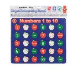 Magnetic Learning Numbers Board