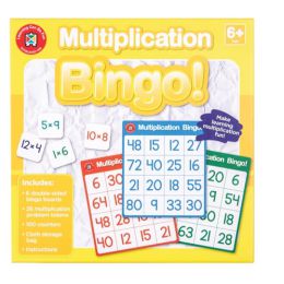 Learning can Be Fun Multiplication Bingo