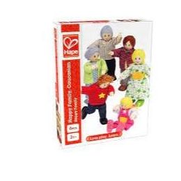 Hape Dolls Caucasian Family