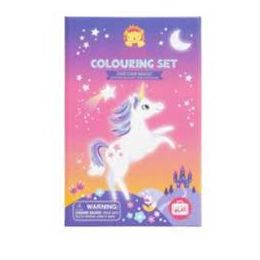 Tiger Tribe Colouring Set Unicorn Magic