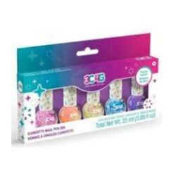 Confetti Nail Polish 5pk