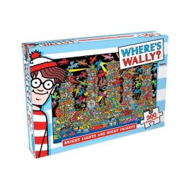 Where's Wally Puzzle Bright Lights & Fright Nights