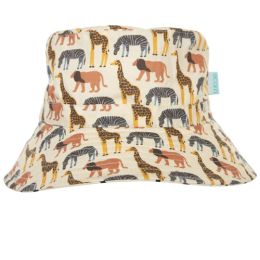 Acorn Safari Broad Wide Brim Bucket Hat Large