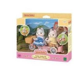 Sylvanian Tandem Cycling Set Husky