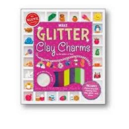 Klutz Make Glitter Clay Charms