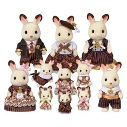 Sylvanian Families Chocolate Rabbit Family Anniversary Set