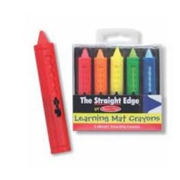 Melissa & Doug Learning Mat Crayons