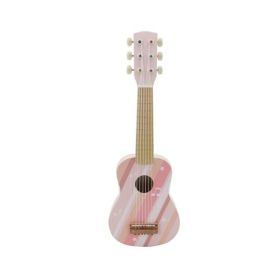 Calm & Breezy Wooden Guitar Tea Rose