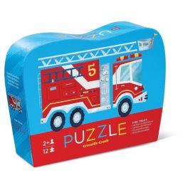 Crocodile Creek 12pc Mini Floor Puzzle Fire Truck