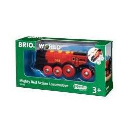 Brio Mighty Red Action Battery Locomotive