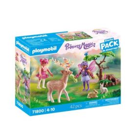 Playmobil Fairies With Forest Animals