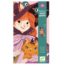 Djeco 36pc Giant Puzzle Lily the Witch