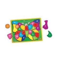 Fun Factory Puzzle Raised Alphabet Butterfly