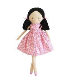 Alimrose Farnkie Doll Hot Pink Floral 42cm