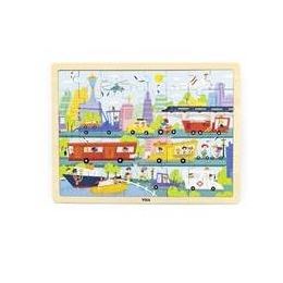 Viga Jigsaw Puzzle 48pc City Transportation